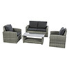 Conjunto modular de jardín POLYNÉSIA