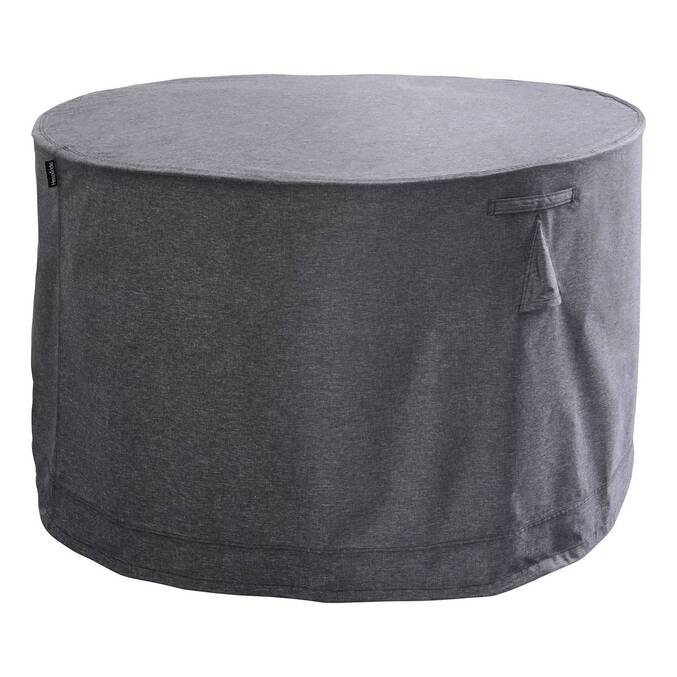 Funda de protección HAMBO para mesa redonda Gris D.130 x 80 cm - Poliéster Gris