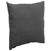 Cojín de exterior KORAI Ardoise 40 x 40 cm - Poliéster Pizarra