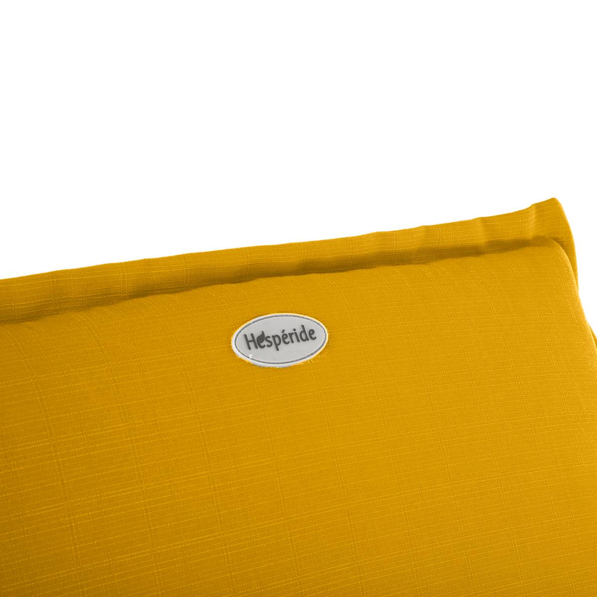 Cojín de tumbona KORAI Amarillo mostaza 190 x 60 cm - Poliéster Amarillo mostaza