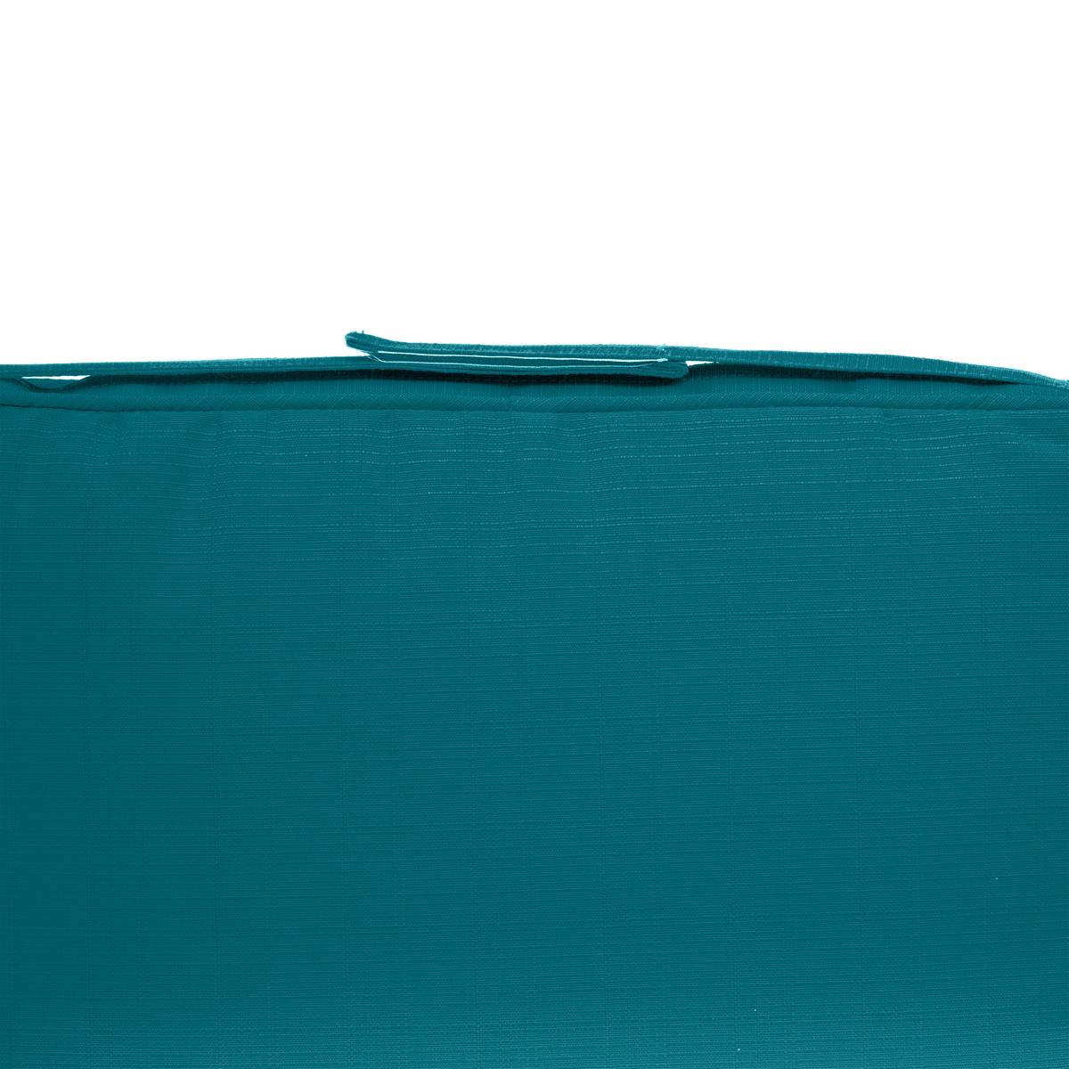Cojín de silla con velcro KORAI Azul pato 40 x 40 cm - Poliéster Azul pato
