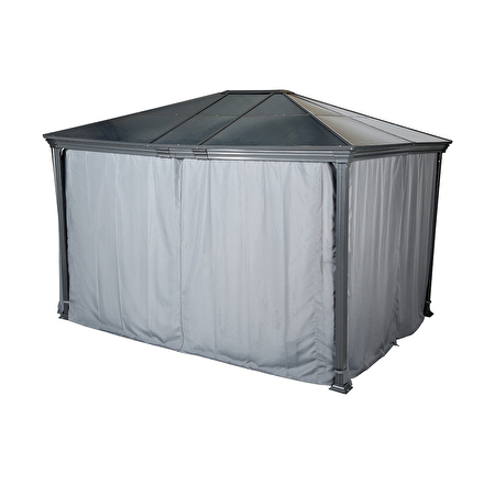 Rideaux pour pergola BELIZE Ardoise