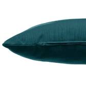 Cojín de exterior KORAI Azul pato 30 x 50 cm - Poliéster Azul pato