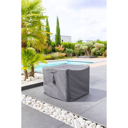 Funda protectora HAMBO para sillón Gris S 75 x 75 x 100 cm - Poliéster