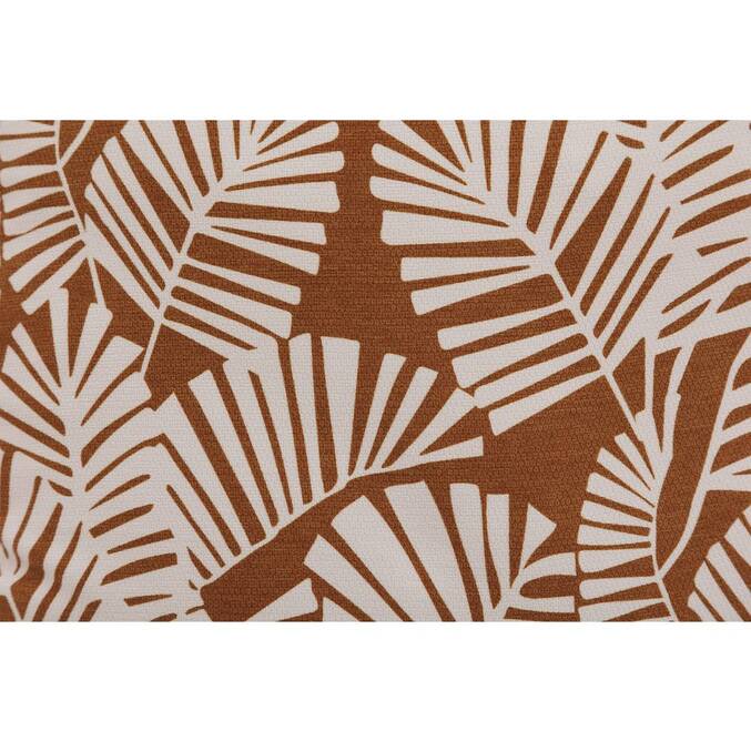 Cojín decorativo de exterior FYLIE Palma / Camello 40 x 40 cm - Poliéster Camel