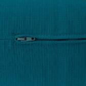 Cojín cilíndrico de exterior KORAI Azul pato 45 x 15 cm - Poliéster Azul pato