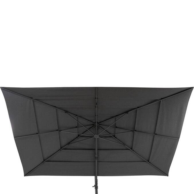 Tela de sombrilla cuadrada MELHIA Antracita Para MELHIA 3 x 3 m - Olefina3493