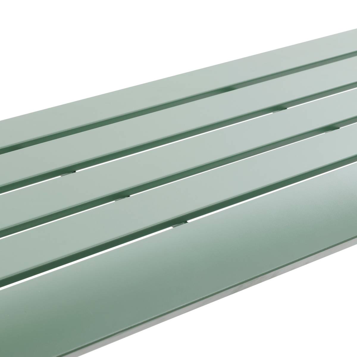 Conjunto de balcón DRILIA Verde oliva 2 plazas - Acero recubierto de epoxi Verde oliva