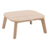 Conjunto de jardín MANISSA Honey 5 plazas - Aluminio tratado con epoxi, Ratán sintético, Poliéster reciclado Beige / Miel