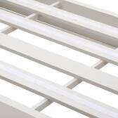 Sofá de jardín ALLURE Avena / Beige zebrano 2 plazas - Aluminio tratado con epoxi, Poliéster Beige Zebrano / Avena