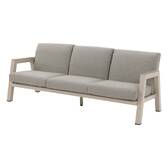 Conjunto de jardín AXIOME Beige / Arcilla 5 plazas - Aluminio tratado con epoxi, Olefina Beige / Arcilla