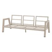 Conjunto de jardín AXIOME Beige / Arcilla 5 plazas - Aluminio tratado con epoxi, Olefina Beige / Arcilla
