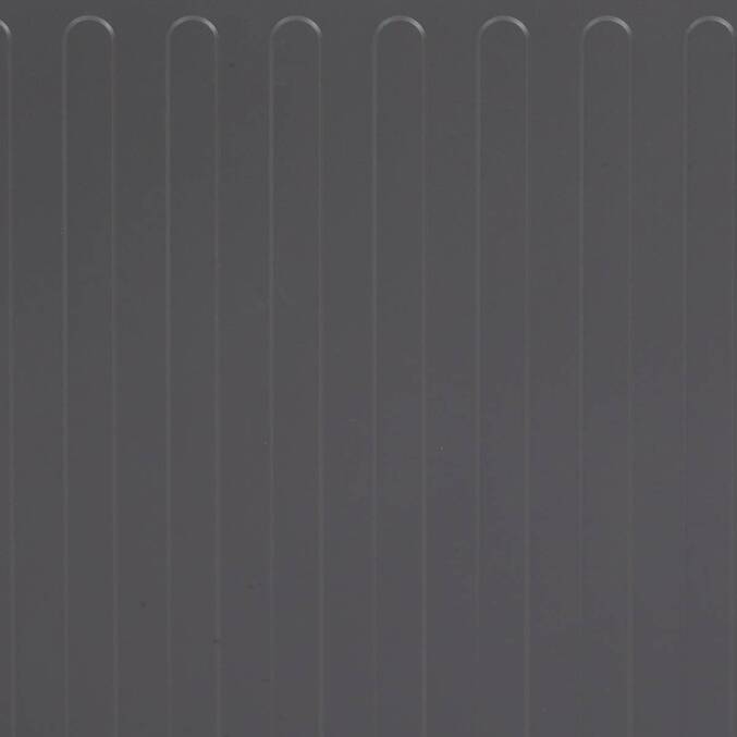 Baúl de almacenamiento EDENIO Grafito 510 L - Acero galvanizado, Aluminio con recubrimiento de epoxi3500
