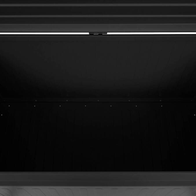 Baúl de almacenamiento EDENIO Grafito 670 L - Acero galvanizado, Aluminio con recubrimiento epoxi3500