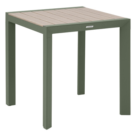 1 mesa de jardín ÉVASION Lino & Laurier + 2 sillas apilables ESSENTIA 1 mesa de jardín 2 plazas y 2 sillas apilables