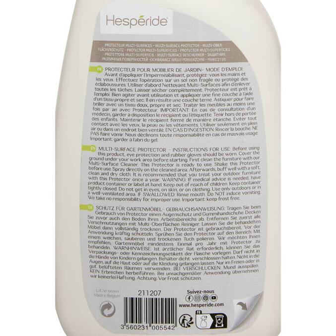 Película protectora multi-superficie con acabado transparente Spray 75 cl9