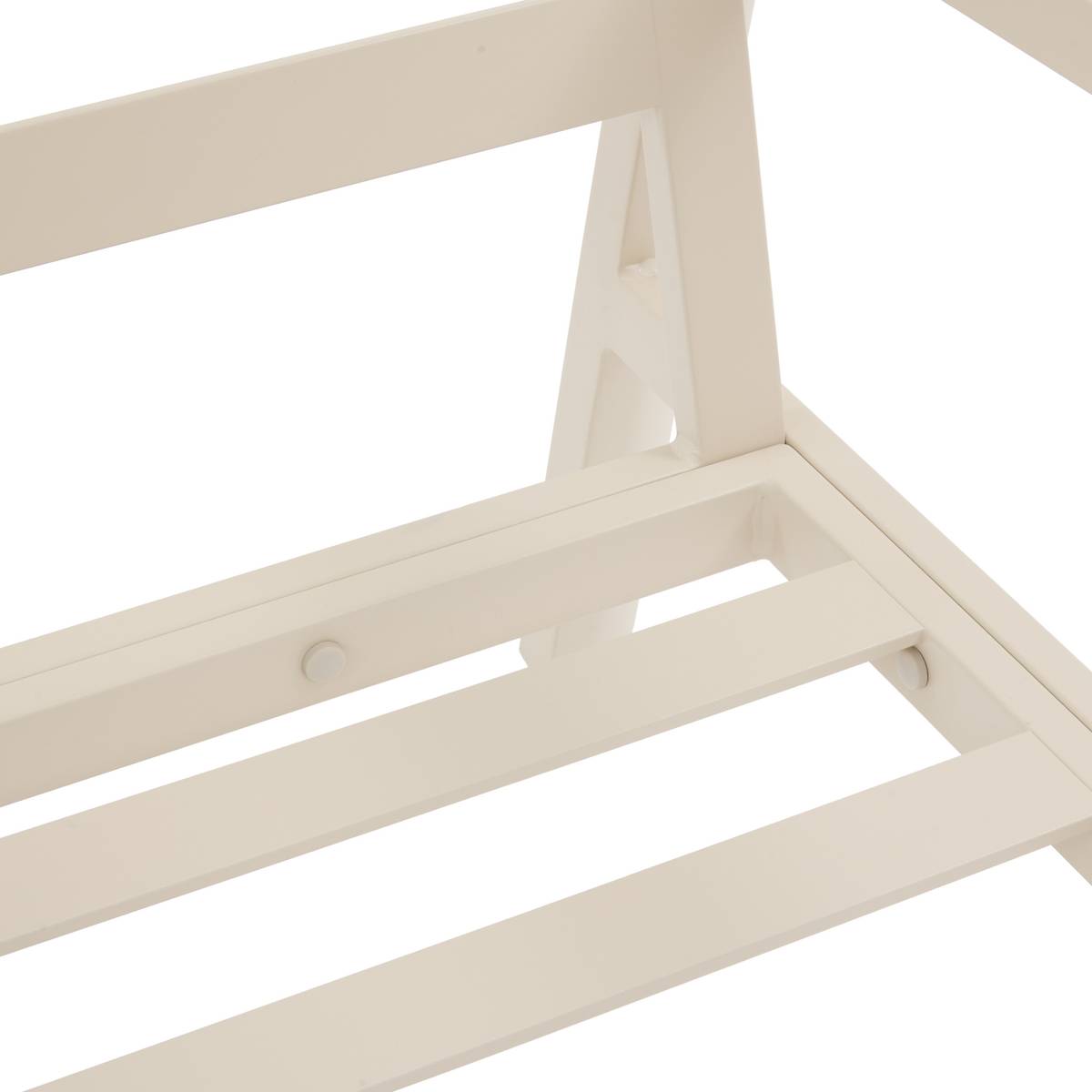 Sillón de jardín LUZANE Arcilla Aluminio tratado con epoxi, Poliéster reciclado Arcilla