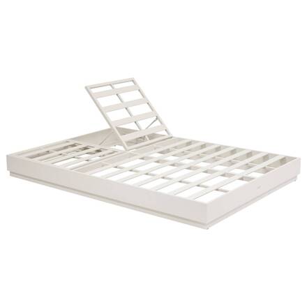 Cama de piscina ALLURE Beige / Avena Aluminio tratado con epoxi, Poliéster