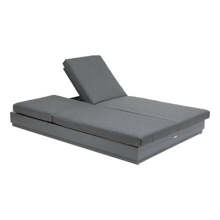 Cama de piscina ALLURE Grafito Aluminio tratado con epoxi, Poliéster