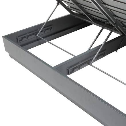 Cama de piscina ALLURE Grafito Aluminio tratado con epoxi, Poliéster