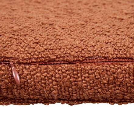Cojín para silla SOLFIA Caoba 40 x 40 cm - Poliéster