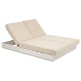 Cama de piscina ALLURE Beige / Avena Aluminio tratado con epoxi, Poliéster Beige / Avena