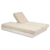 Cama de piscina ALLURE Beige / Avena Aluminio tratado con epoxi, Poliéster Beige / Avena