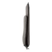 Cojín de tumbona SOLFIA Gris pizarra 190 x 60 cm - Poliéster Gris ardoise