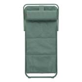 Tumbona plegable apilable de jardín MIRAEL Verde laurel NULL Laurel