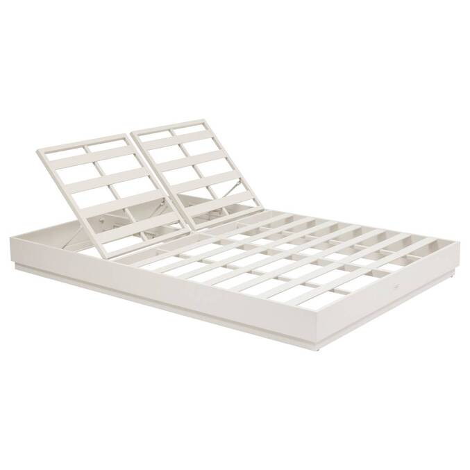 Cama de piscina ALLURE Beige / Avena Aluminio tratado con epoxi, Poliéster3797