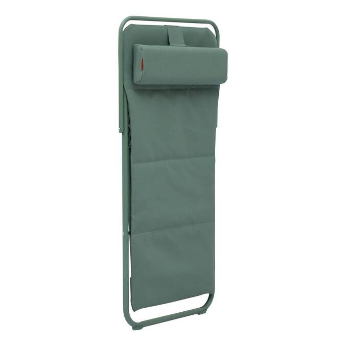 Tumbona plegable apilable de jardín MIRAEL Verde laurel NULL Laurel