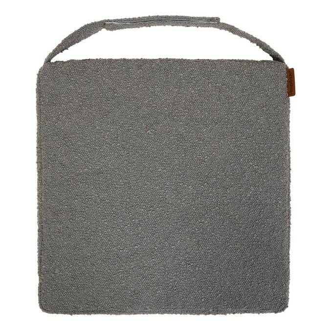 Cojín para silla SOLFIA Gris pizarra 40 x 40 cm - Poliéster3888