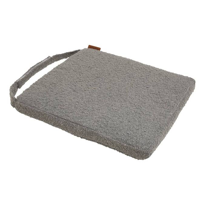 Cojín para silla SOLFIA Gris pizarra 40 x 40 cm - Poliéster3888