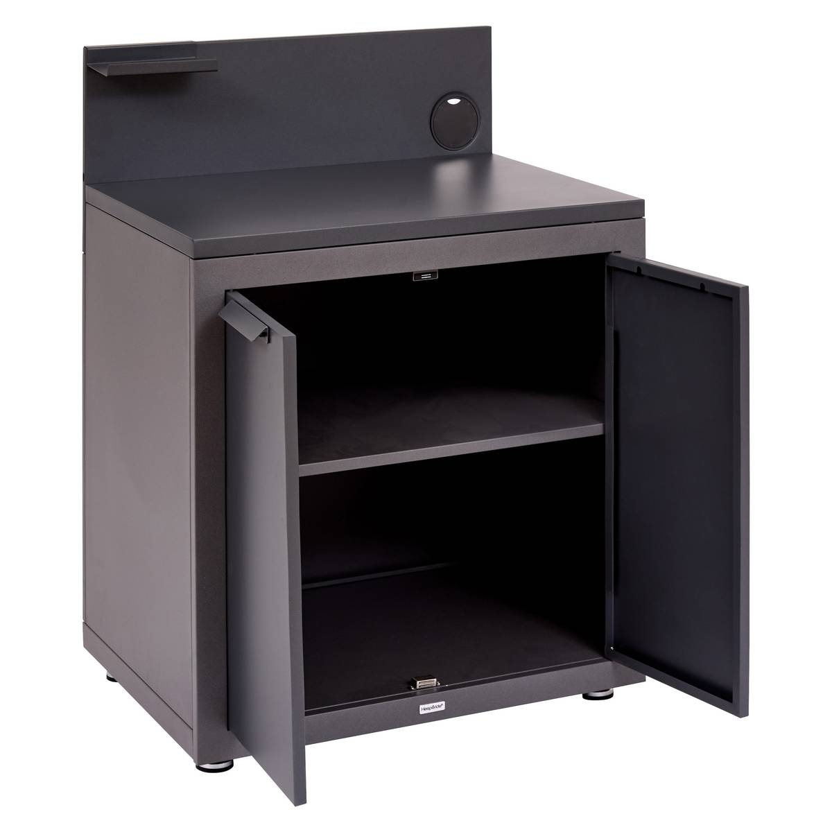Módulo para cocina de verano OXYANA Grafito 110 x 80 x 60 cm - Acero galvanizado, Tratamiento antioxidante reforzado Grafito