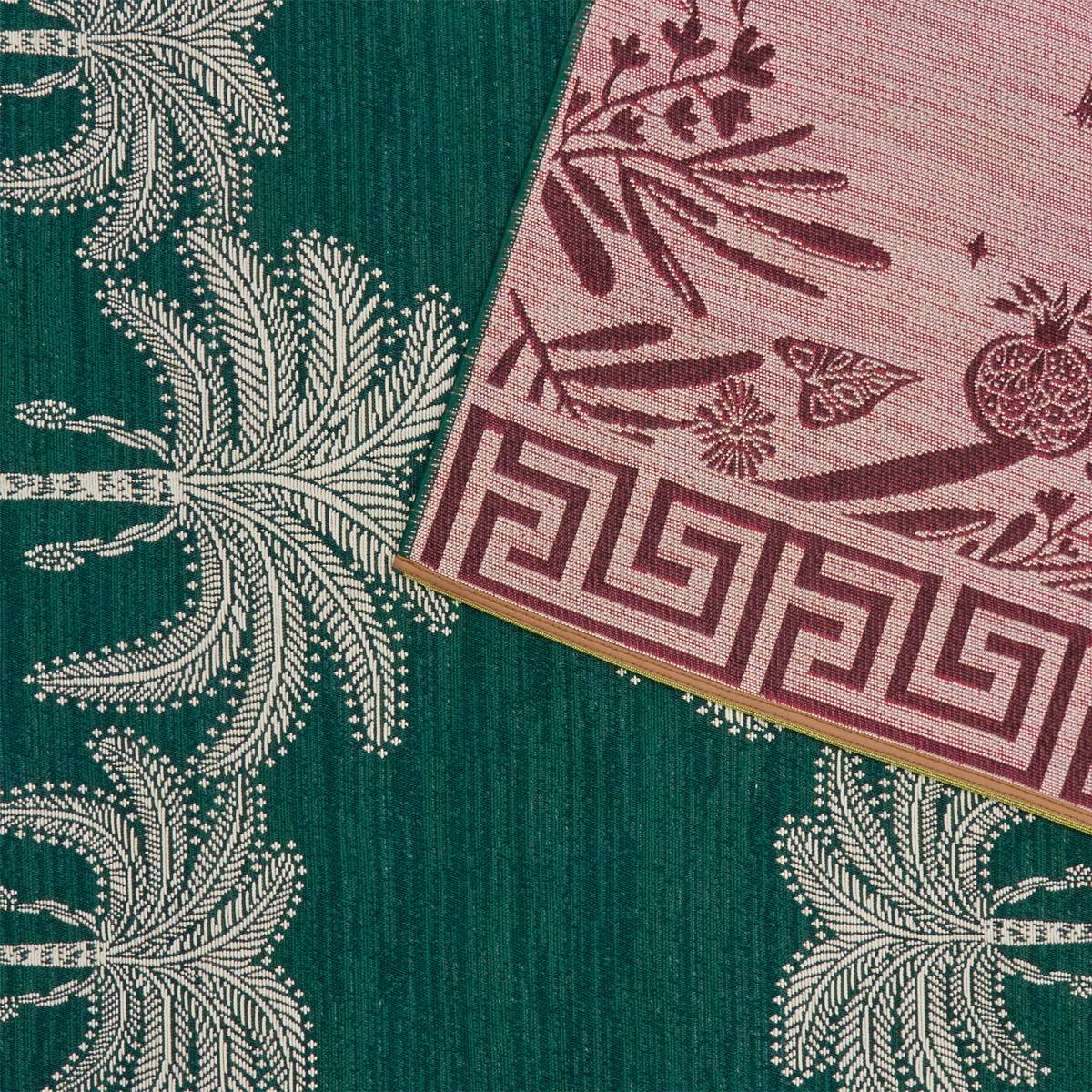 Alfombra Exterior THE PALM RESORT Verde oscuro 230x160 cm - Polipropileno Verde oscuro