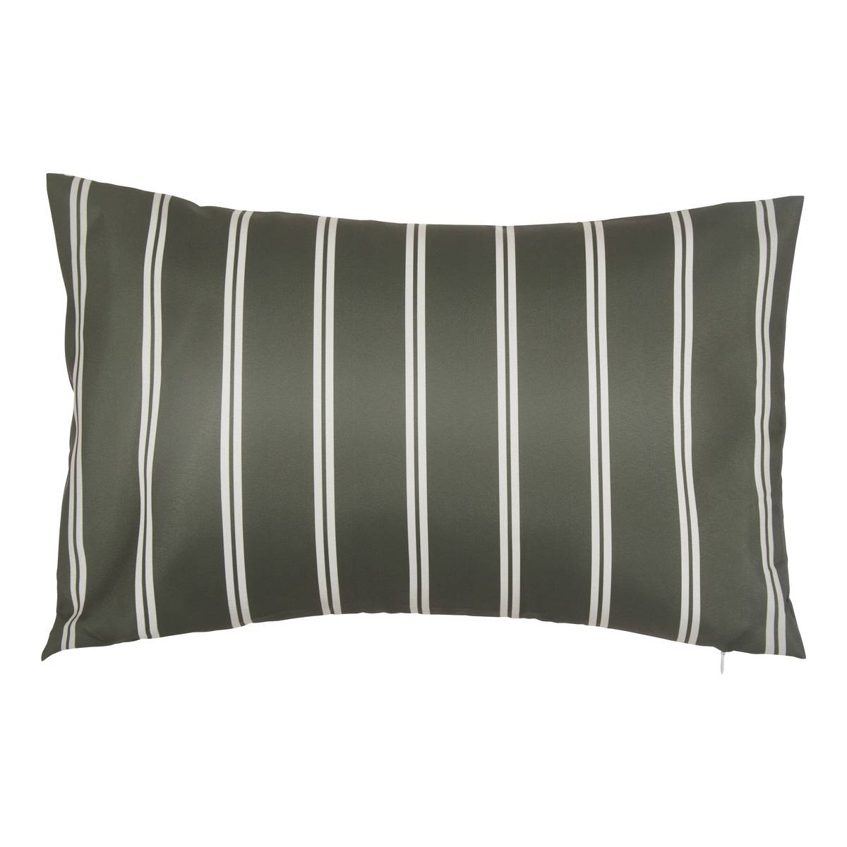 Funda de cojín de exterior rectangular TILEO Verde oscuro 50 x 30 cm - Poliéster Verde oscuro