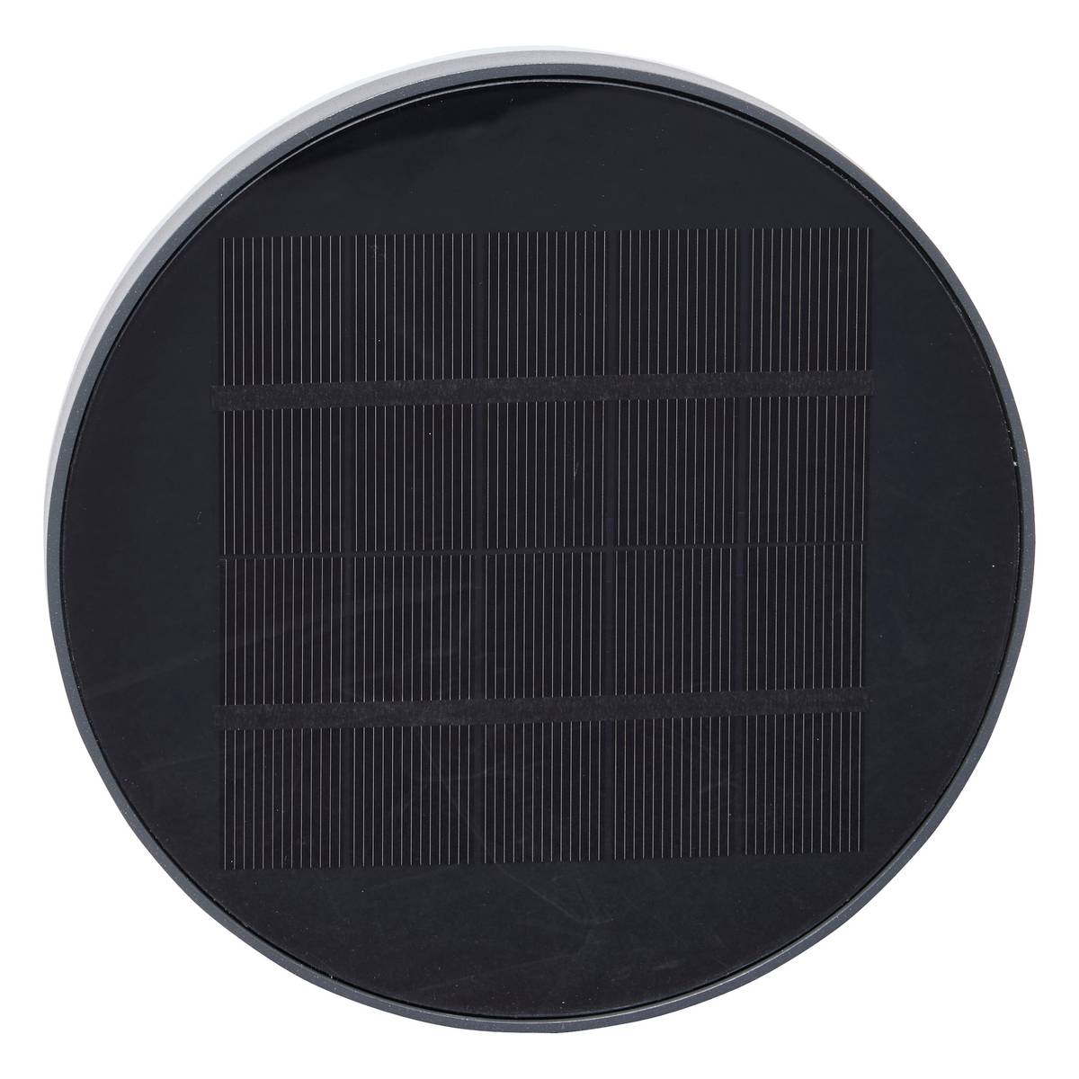 Bolardo solar exterior DETEKT Grafito D.15,5 cm - Aluminio Grafito