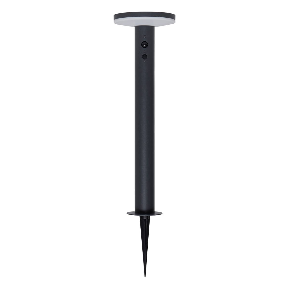 Bolardo solar exterior DETEKT Grafito D.15,5 cm - Aluminio Grafito