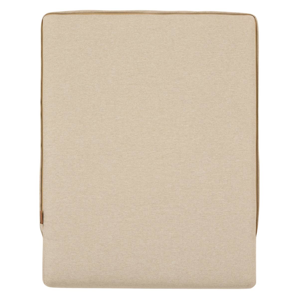Conjunto de jardín giratorio ALLURE Beige / Caoba 5 plazas - Aluminio tratado con epoxi, Poliéster Beige Zebrano / Marrón caoba