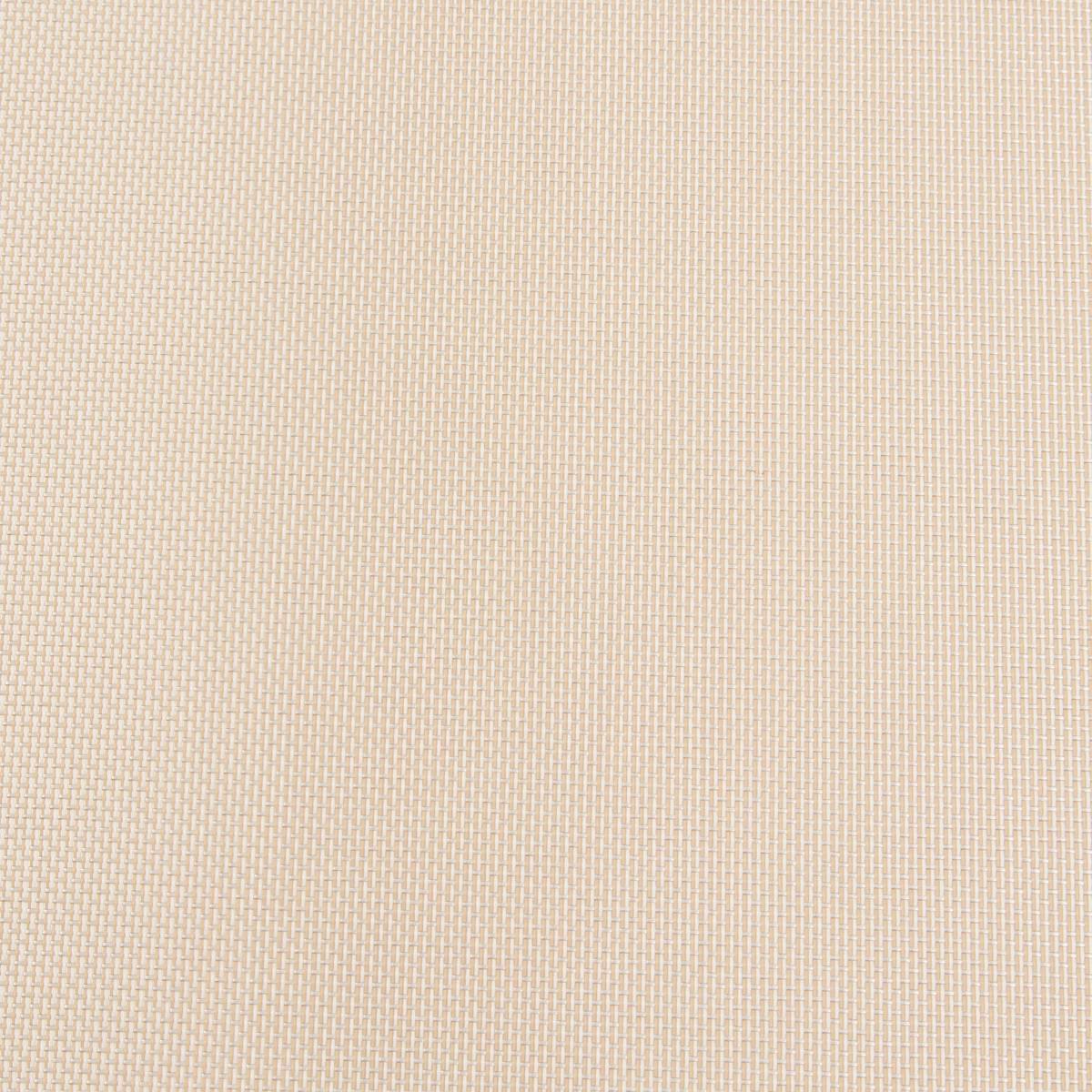Tumbona BONAO Lino / Caoba 2 ruedas - Aluminio recubierto de epoxi, Texaline Lino / Marrón caoba