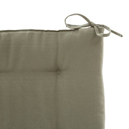 Cojín para silla KORAÏ Verde laurel 40 x 40 cm - Poliéster
