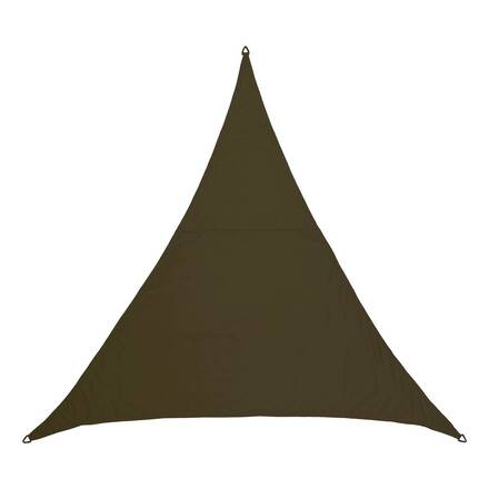 Vela de sombra triangular ELYORA Verde laurel