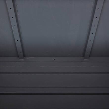 Baúl de almacenamiento ALUMIA Grafito 750L - Acero, Aluminio