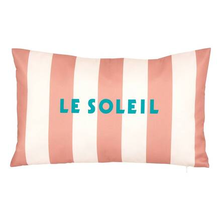 Cojín exterior rectangular POOLSIDE Terracota 50 x 30 cm - Poliéster