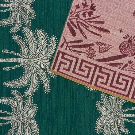Alfombra Exterior THE PALM RESORT Verde oscuro 230x160 cm - Polipropileno