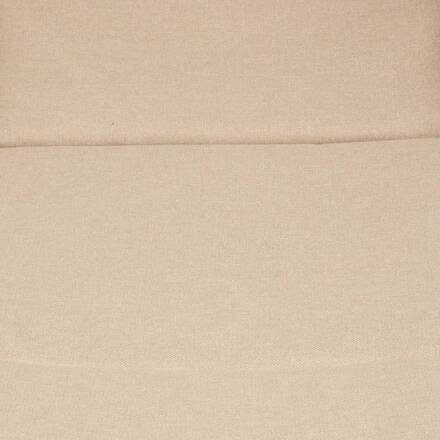 Tumbona MEORIA Beige / Arcilla Texaline, acero tratado con epoxi, aluminio tratado con epoxi