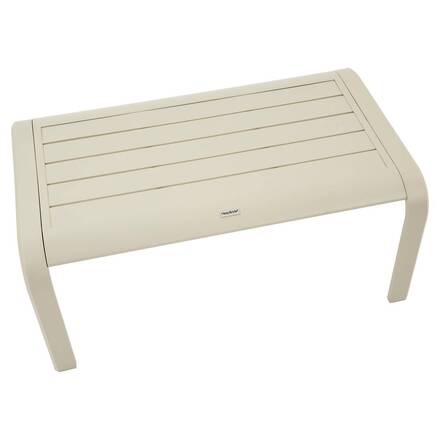 Conjunto de jardín PIAZZA Arcilla 4 plazas - Aluminio tratado con epoxi, Texaline