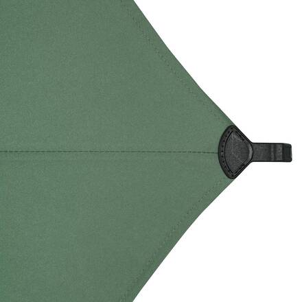 Sombrilla rectangular LOOMPA Verde oliva / Grafito 3 x 2 m - Acero, Aluminio, Poliéster