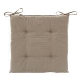 Cojín para silla KORAÏ Café 40 x 40 cm - Poliéster Café