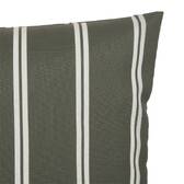 Funda de cojín de exterior rectangular TILEO Verde oscuro 50 x 30 cm - Poliéster Verde oscuro